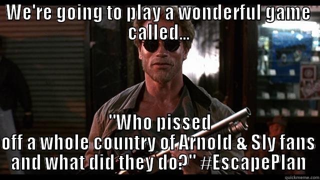 Kindergarten Cop - WE'RE GOING TO PLAY A WONDERFUL GAME CALLED...  