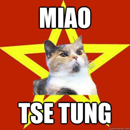 Miao Tse Tung  Lenin Cat