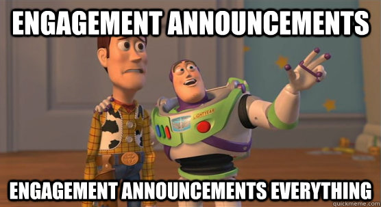 Engagement announcements engagement announcements everything   Toy Story Everywhere