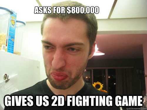 Asks for $800,000 Gives us 2D fighting game  Andrew Hussie is quite sane