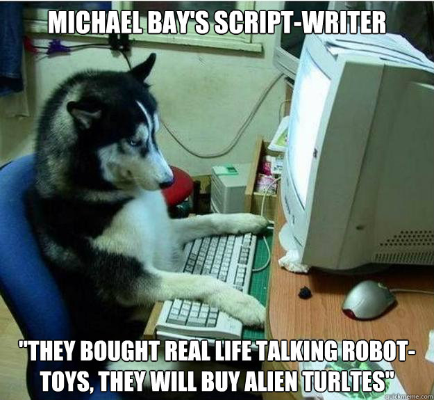 Michael Bay's script-writer 