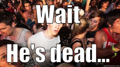 Lelouch is dead... - WAIT HE'S DEAD... Sudden Clarity Clarence