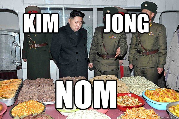 Kim           JONg NOM  Hungry Kim Jong Un