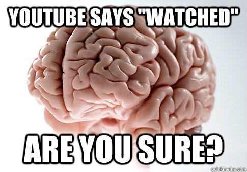 Youtube says 