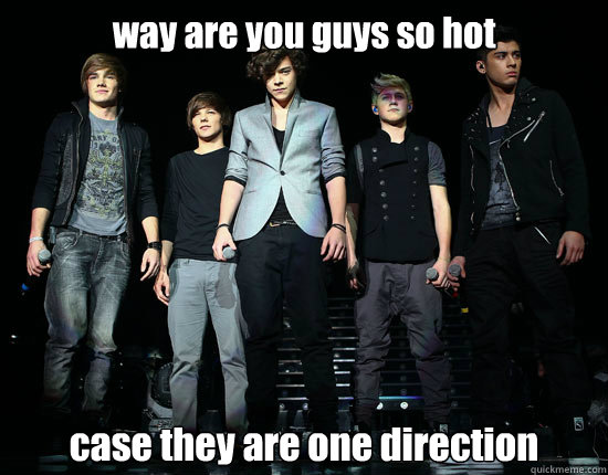 way are you guys so hot case they are one direction  