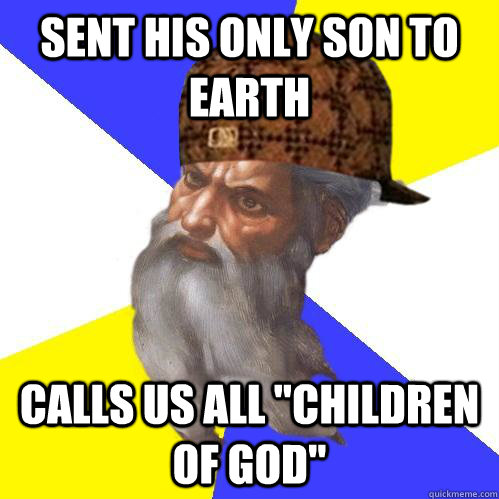 Sent his only son to earth calls us all 