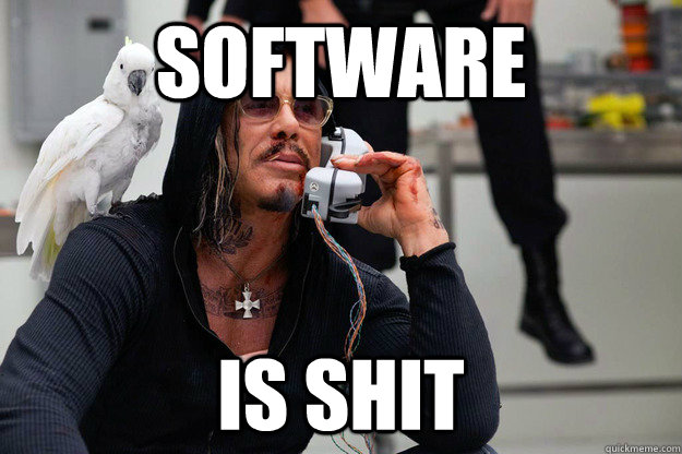 SOFTWARE is SHIT  Ivan Vanko