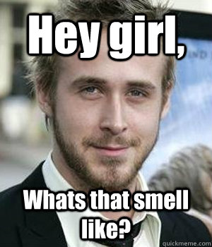 Hey girl, Whats that smell like?  Ryan Gosling