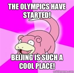 the olympics have started! beijing is such a cool place!  
