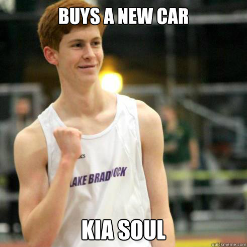 buys a new car Kia Soul  