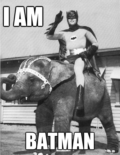 I am batman  