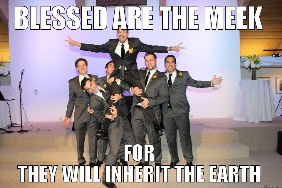 BLESSED ARE THE MEEK FOR THEY WILL INHERIT THE EARTH Misc