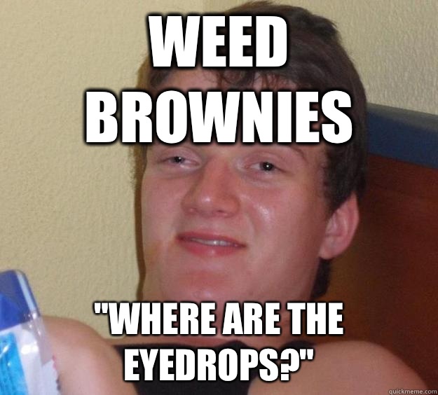 Weed brownies 