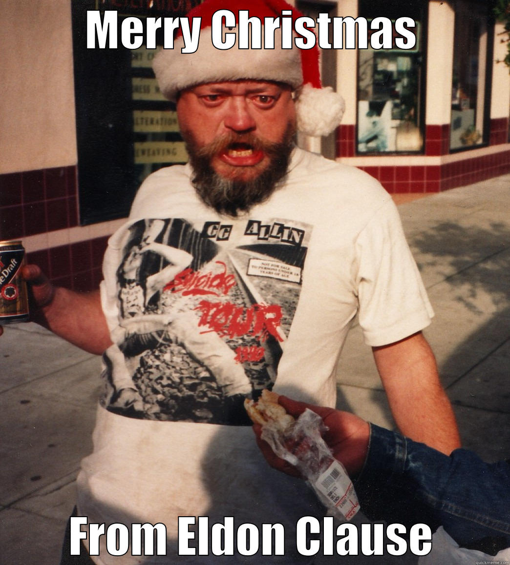 MERRY CHRISTMAS FROM ELDON CLAUSE Misc