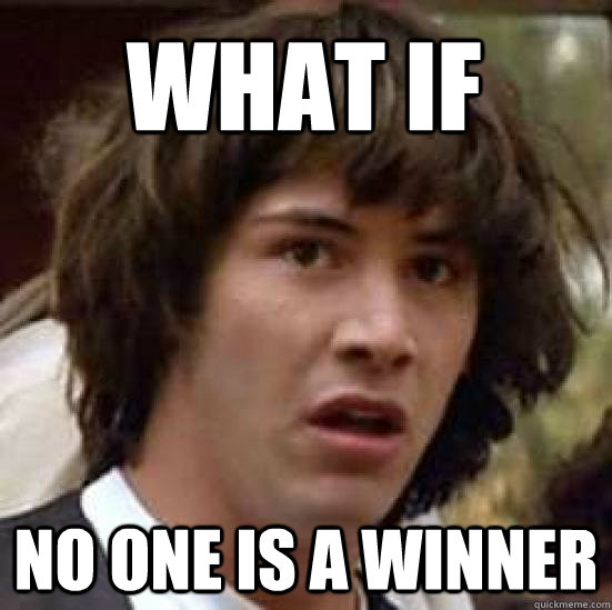 What if No one is a winner  conspiracy keanu