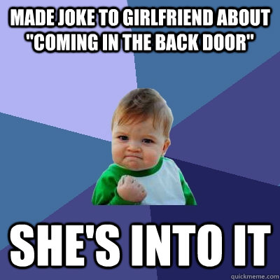 Made joke to girlfriend about 