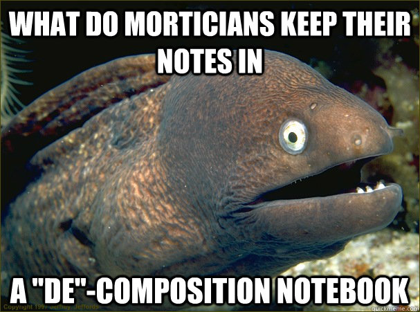 What Do Morticians Keep Their Notes In A 