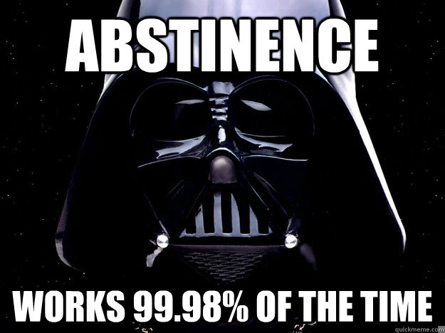 Abstinence Works 99.98% of the time  