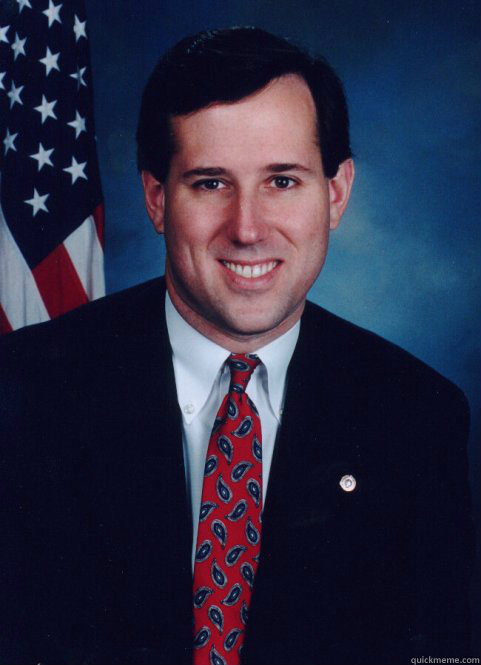      Scumbag Santorum
