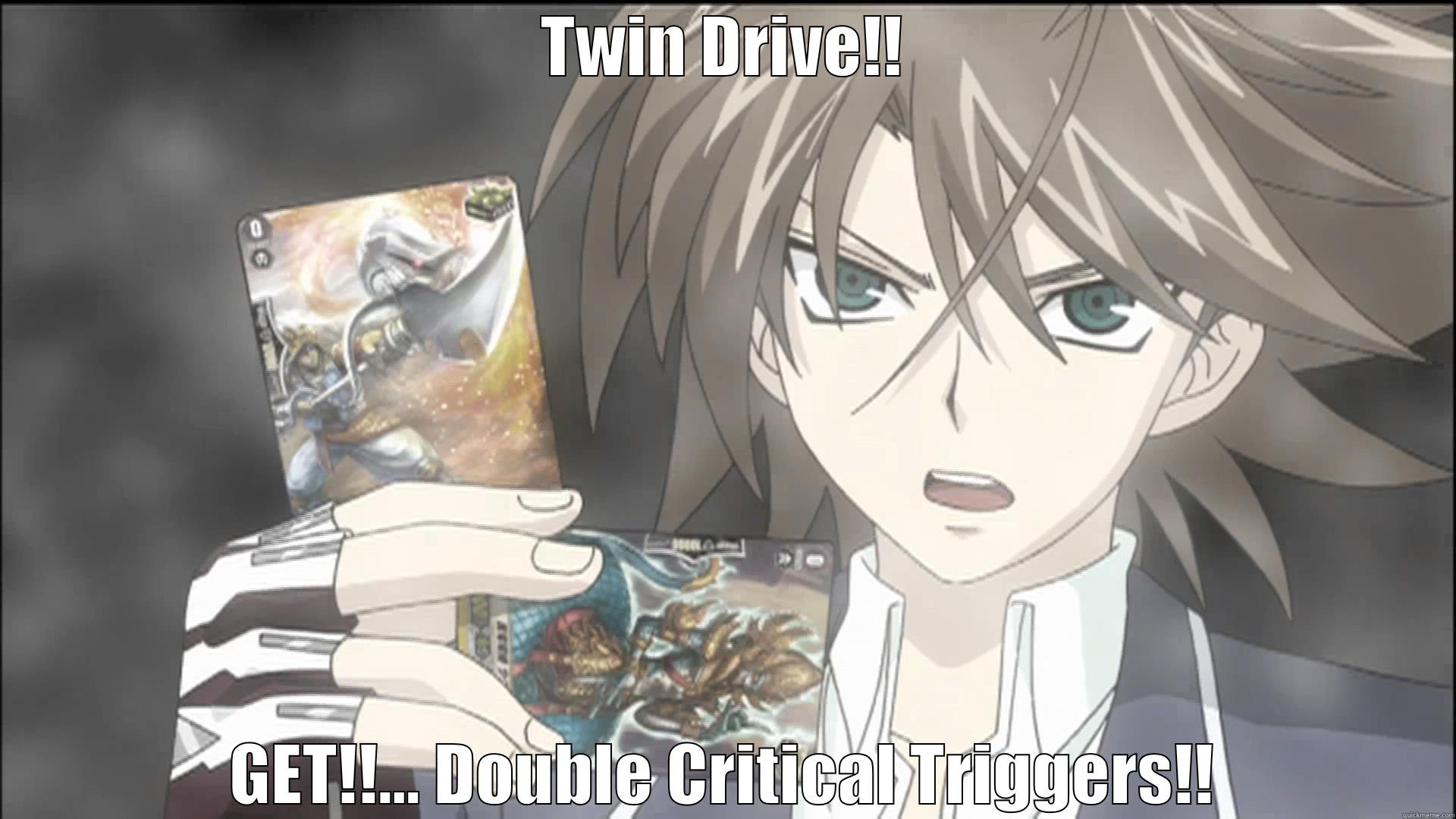 Kai Toshiki Double Crit - TWIN DRIVE!! GET!!... DOUBLE CRITICAL TRIGGERS!! Misc