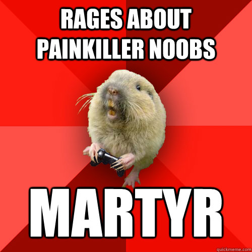 rages about painkiller noobs martyr   Gaming Gopher