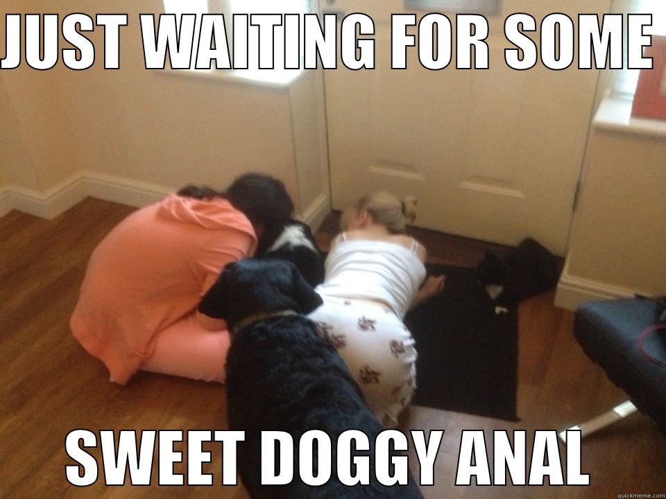 JUST WAITING FOR SOME  SWEET DOGGY ANAL Misc