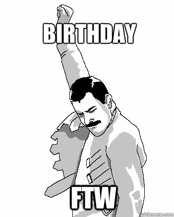 BIRTHDAY FTW  Freddie Mercury