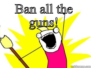 BAN ALL THE GUNS!  All The Things