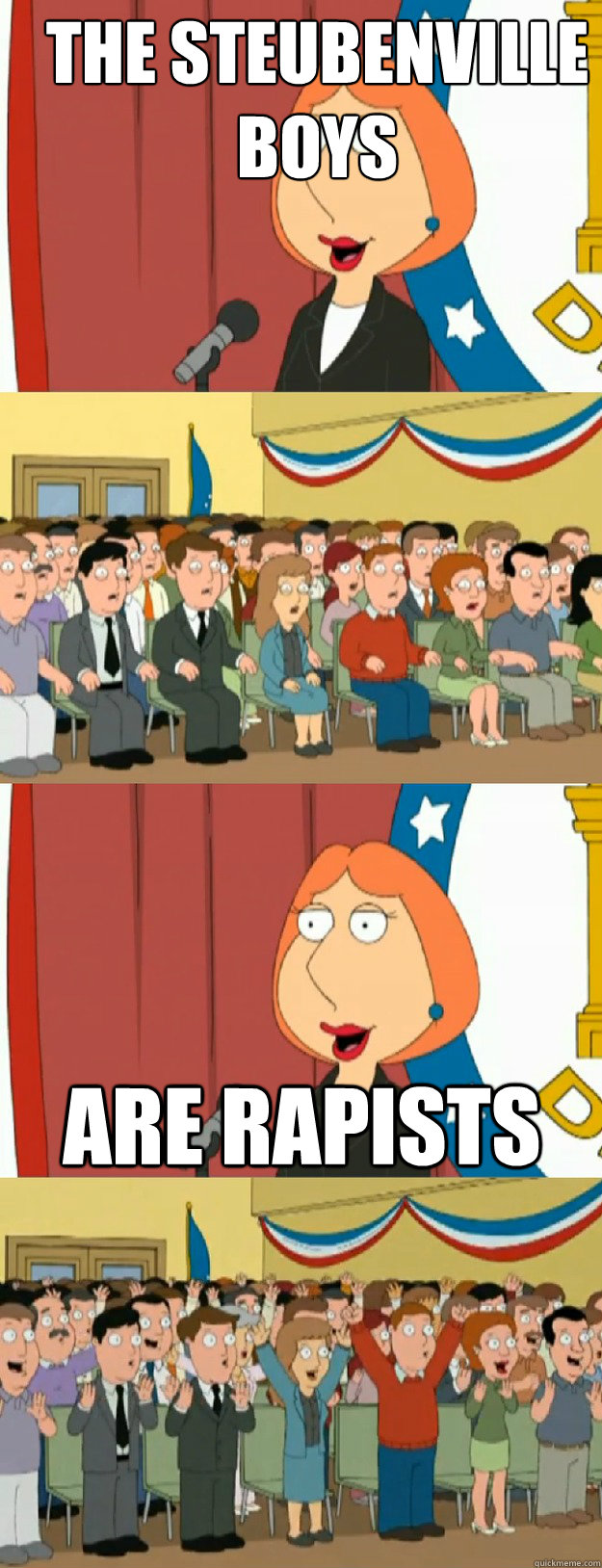 The Steubenville Boys Are Rapists - The Steubenville Boys Are Rapists  Lois Griffin