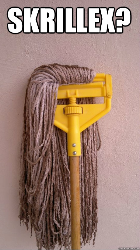 Skrillex?
   Skrillex Mop