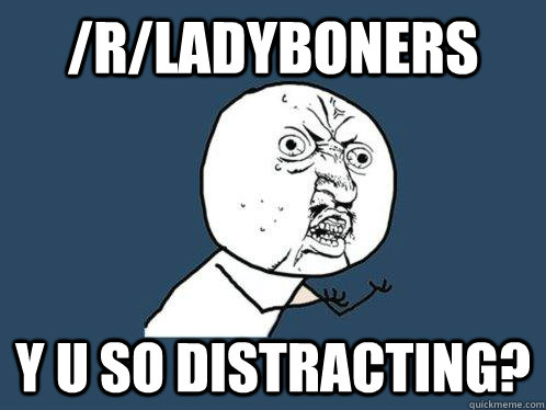 /r/ladyboners y u so distracting?  Y U No