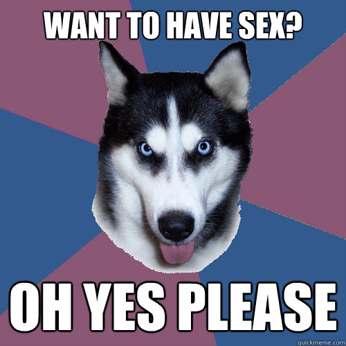 Want to have sex? Oh yes please  Creeper Canine