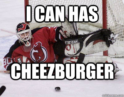 I can has  Cheezburger  Awesome Martin Brodeur