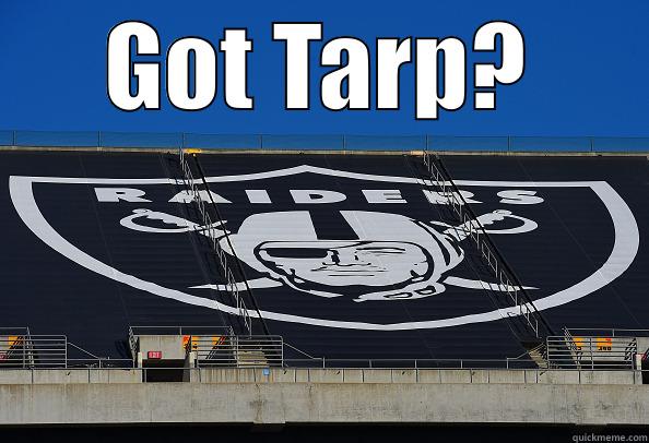 Got some tarp - GOT TARP?  Misc