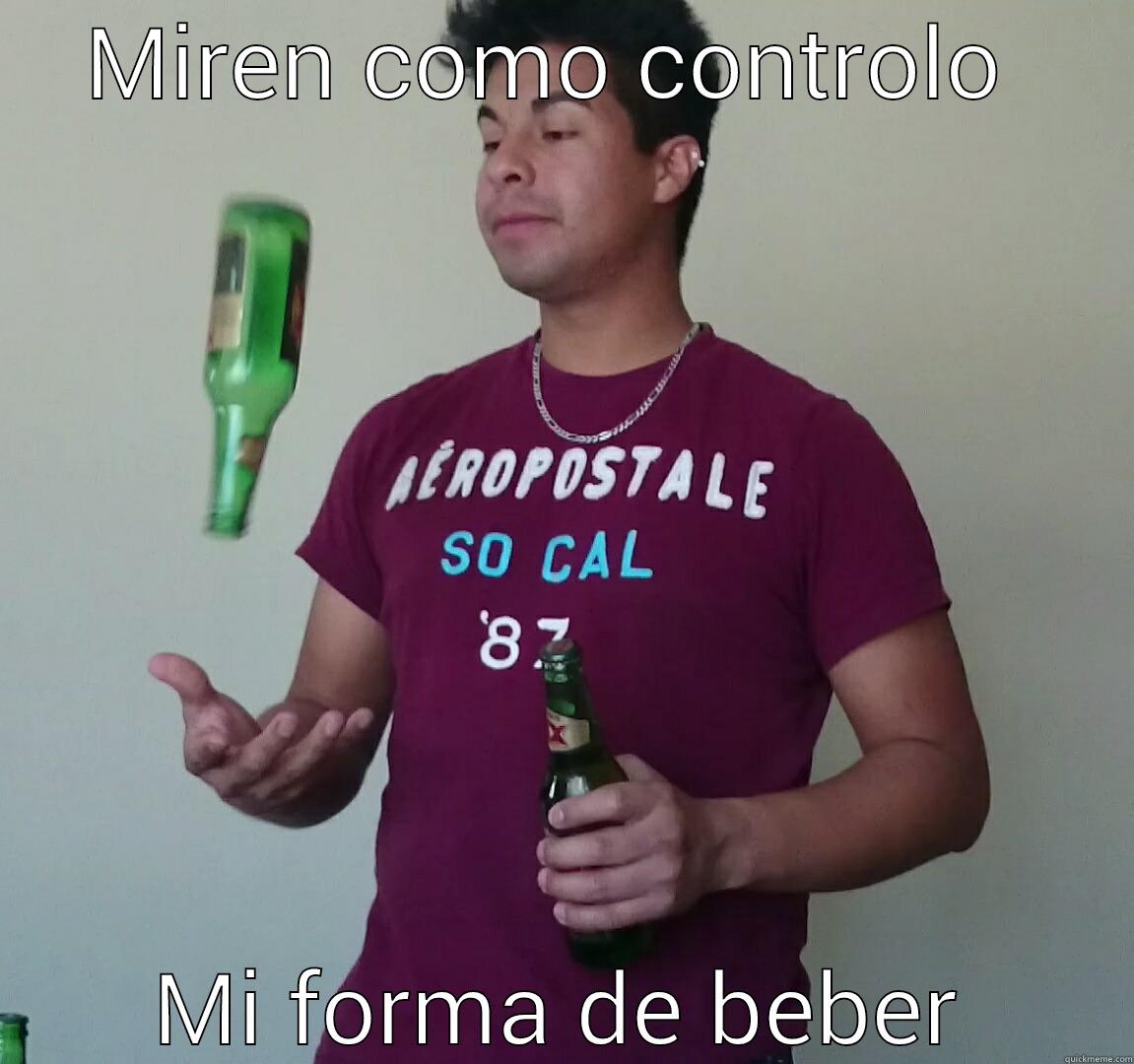 MIREN COMO CONTROLO  MI FORMA DE BEBER Misc