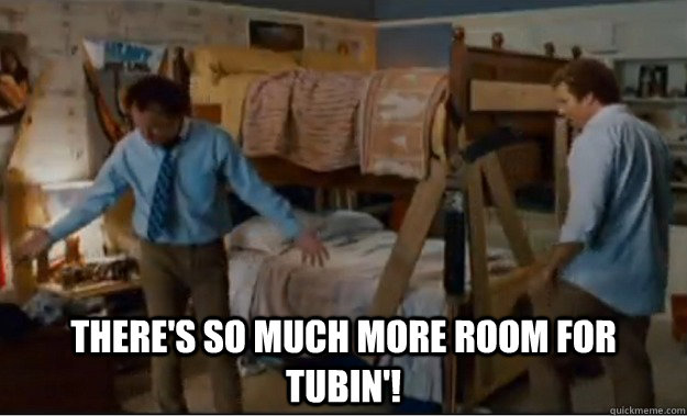  There's so much more room for tubin'!  Stepbrothers Activities