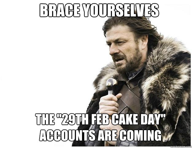 Brace yourselves The 