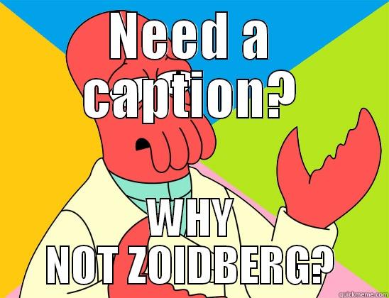 NEED A CAPTION? WHY NOT ZOIDBERG? Futurama Zoidberg 