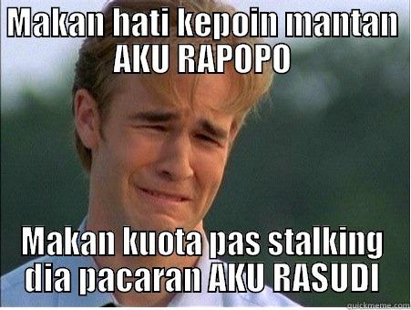 RAPOPO vs RASUDI - MAKAN HATI KEPOIN MANTAN AKU RAPOPO MAKAN KUOTA PAS STALKING DIA PACARAN AKU RASUDI 1990s Problems