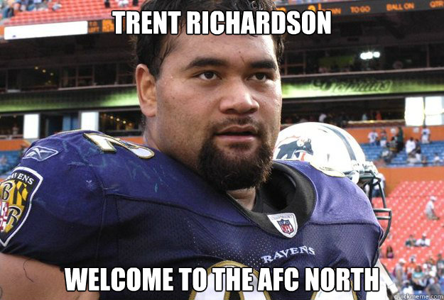 Trent Richardson Welcome to the AFC North  