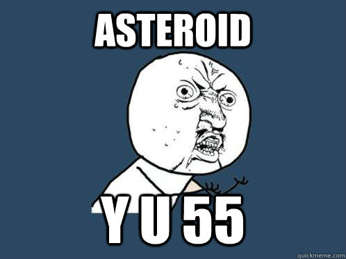 asteroid Y U 55 - asteroid Y U 55  Y U No