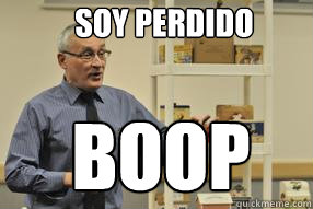 Soy perdido BOOP - Soy perdido BOOP  Senor Dice...