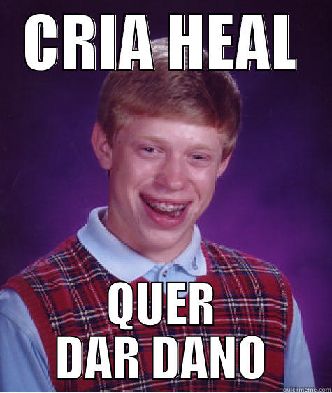 Pastel veio str nb - CRIA HEAL QUER DAR DANO Bad Luck Brian