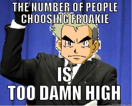 THE NUMBER OF PEOPLE CHOOSING FROAKIE IS TOO DAMN HIGH Misc