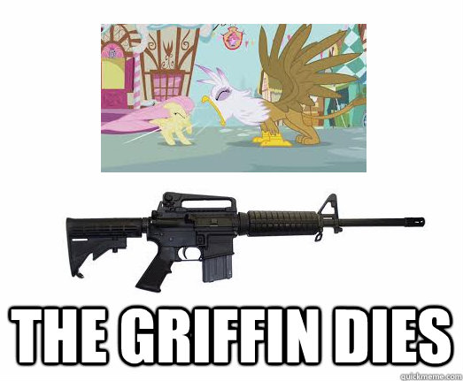  The Griffin Dies  My Little Pony Gilda