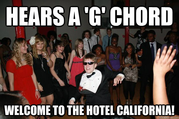 Hears a 'G' CHORD WELCOME TO THE HOTEL CALIFORNIA! - Hears a 'G' CHORD WELCOME TO THE HOTEL CALIFORNIA!  McCrea