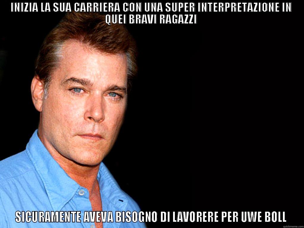 autodistruzione di carriera - INIZIA LA SUA CARRIERA CON UNA SUPER INTERPRETAZIONE IN QUEI BRAVI RAGAZZI SICURAMENTE AVEVA BISOGNO DI LAVORERE PER UWE BOLL Misc