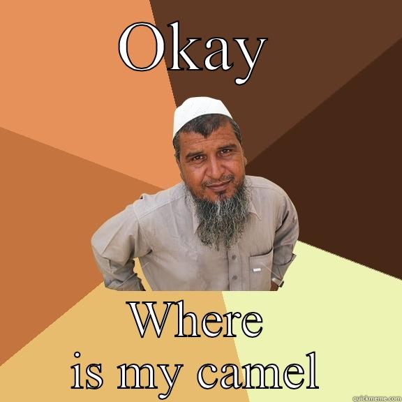 OKAY WHERE IS MY CAMEL Ordinary Muslim Man