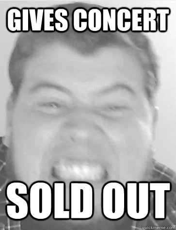 Gives concert Sold out - Gives concert Sold out  APLSellout