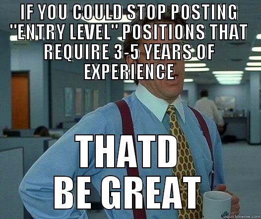 IF YOU COULD STOP POSTING 